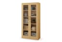 Jan Nowak Vitrinenschrank Metall abschließbar 90 cm mit Glasscheiben Bild 2