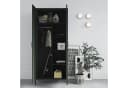 Jan Nowak Kleiderschrank FLAVIO Metall Stahl 3 Zonen Sparkling Brilliance Bild 3