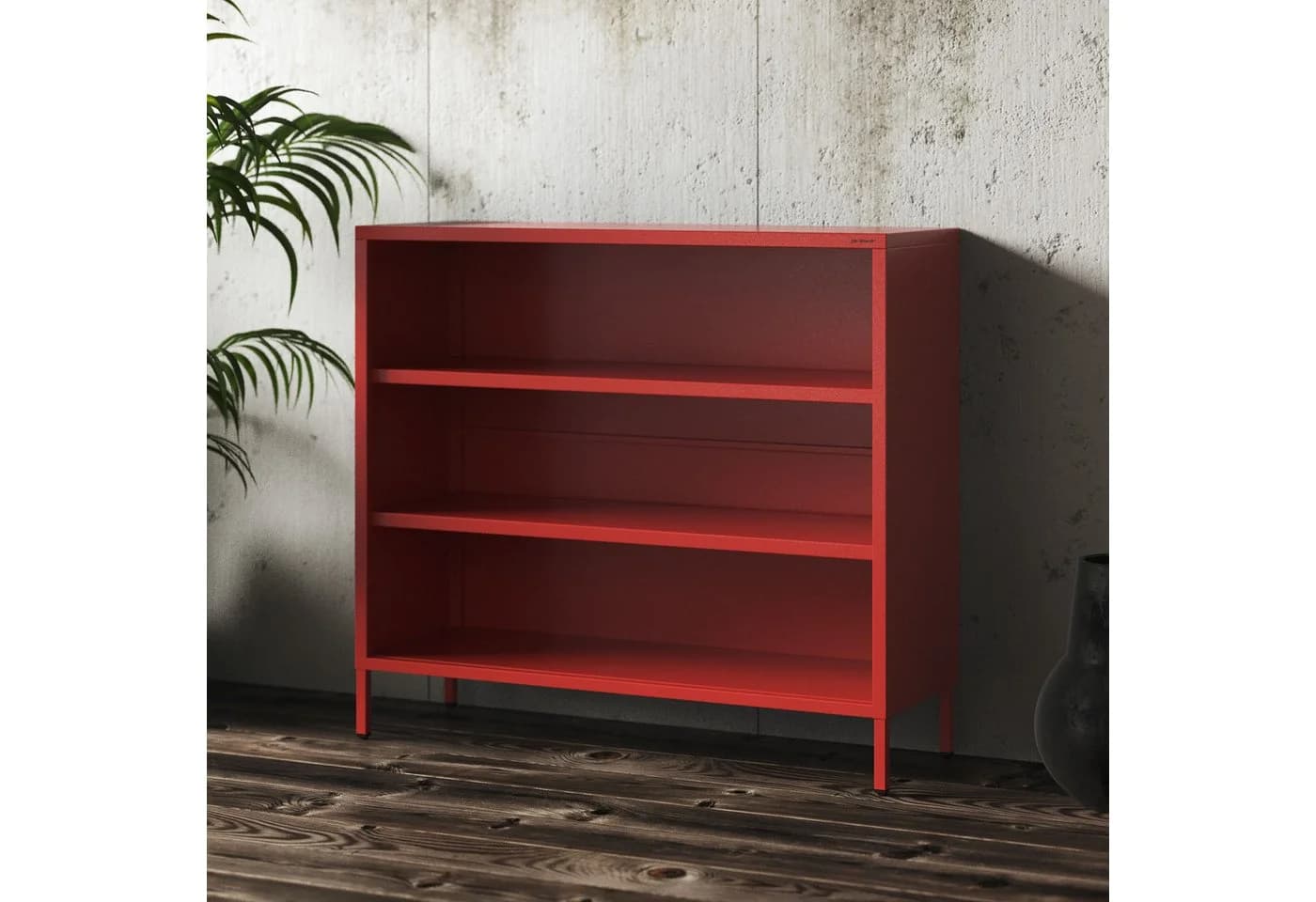 Jan Nowak Sideboard LUCA Metallregal Rot Sparkling Brilliance - Bild 3
