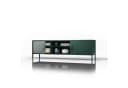 Jan Nowak Lowboard ROSARIA TV-Schrank XL Flaschengrün Metall Modern Bild 2