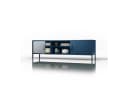 Jan Nowak Lowboard ROSARIA TV-Schrank XL Marineblau Stahl Modern Bild 2