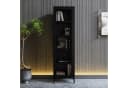 Jan Nowak Vitrine LUIGI Glas Metall Schwarz Sparkling Brilliance Bild 1