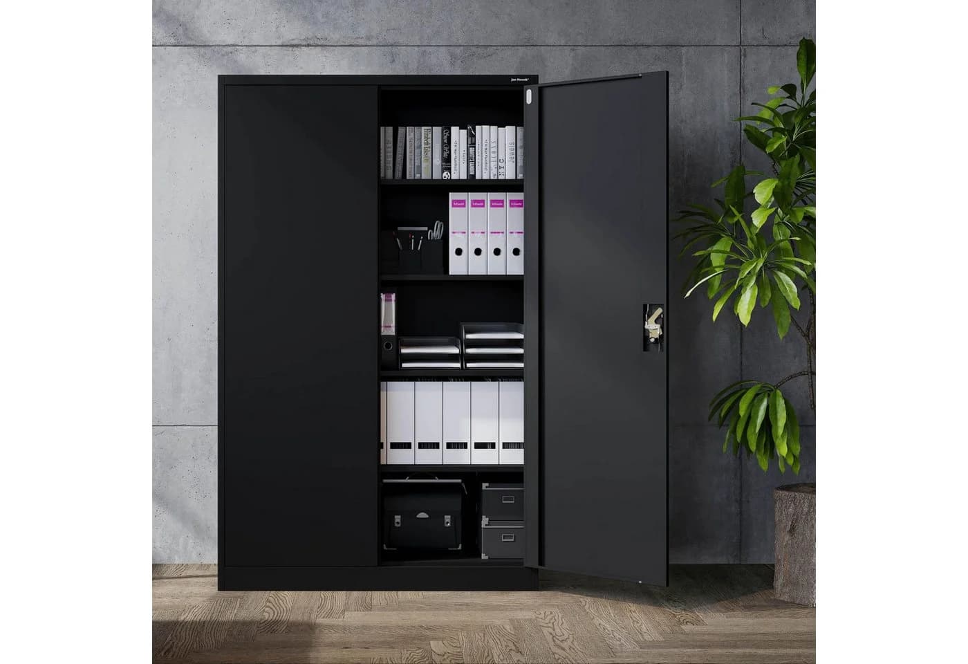 Jan Nowak Aktenschrank Metall ABSCHLIEßBAR Stahl - Bild 4
