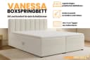 Deine Möbel 24 Boxspringbett VANESSA mit Bettkasten & Topper Bild 3