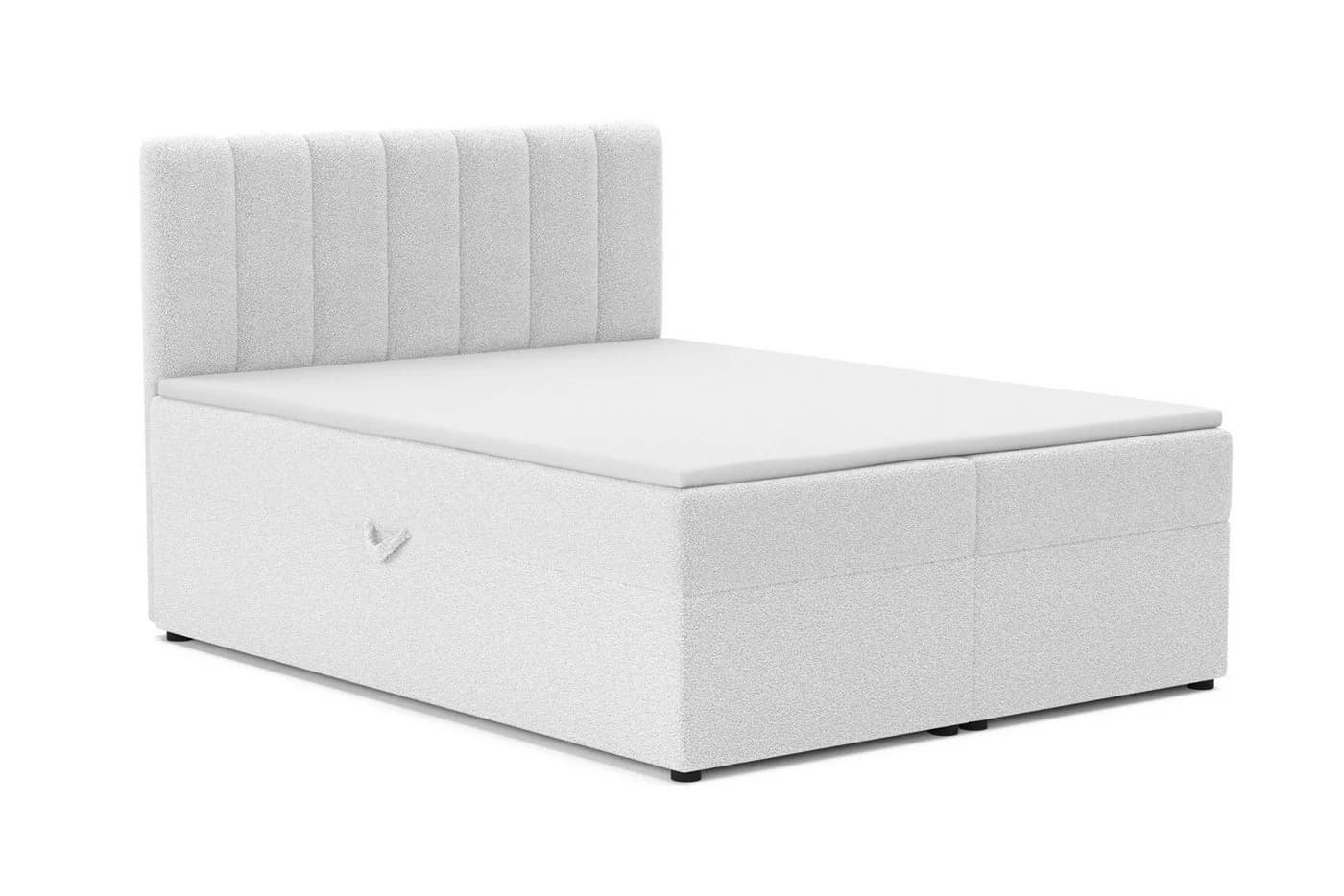 Deine Möbel 24 Boxspringbett VINCENT mit Bettkasten & Topper - Bild 2