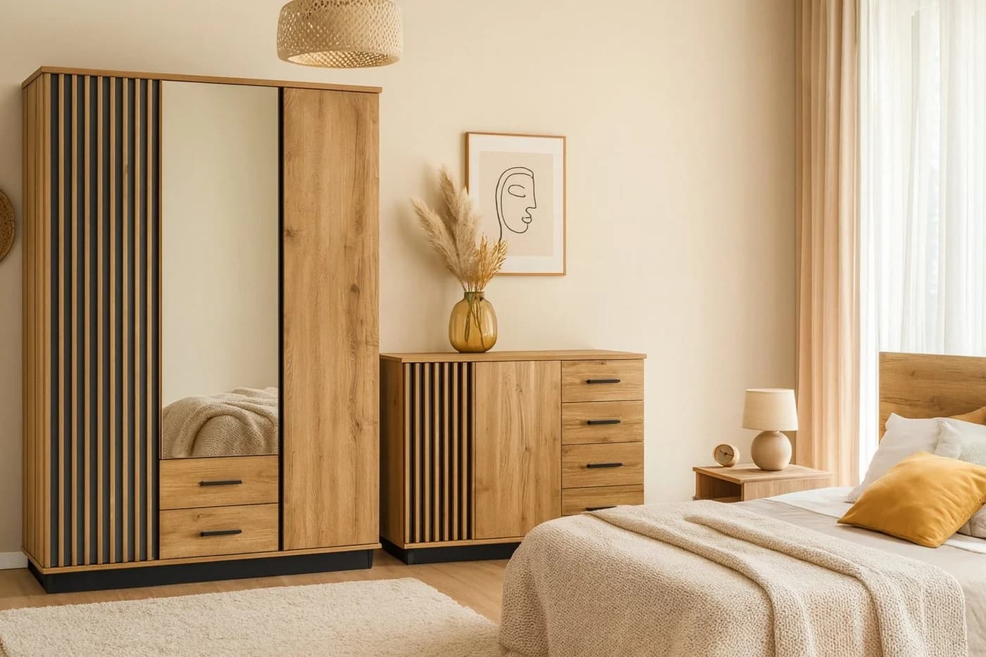 Deine Möbel 24 Kommode LAMI 6 Sideboard - Modern & Praktisch - Bild 4