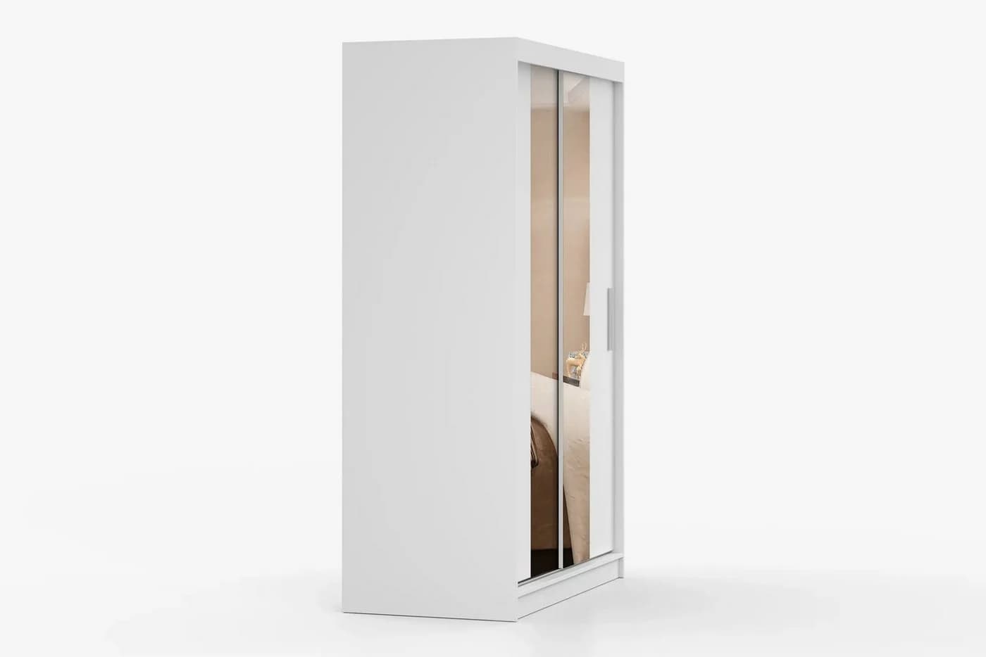 Deine Möbel 24 Jugendzimmer-Set TILL 01 3-tlg. Weiß matt / Eiche Sonoma - Bild 5
