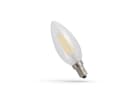 Spectrum LED-Leuchtmittel LED E14 C35 Filament klar 4W 230V 340lm Kerze 300° Extra Warm 1800K Bild 2