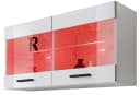 komodee Hängevitrine SAVONA Weiß Glas Bild 3