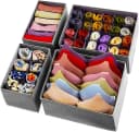 Ruhhy Aufbewahrungsbox Unterwäsche-Organizer-Set 4 Stück Bild 2