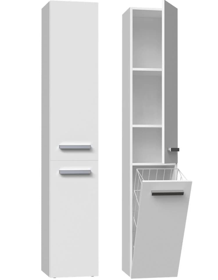ibonto Badezimmerschrank NEL IV Weiß Modern