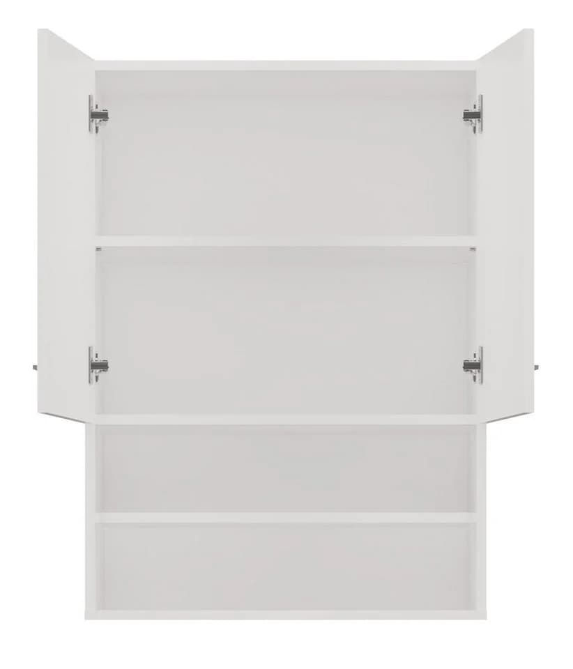 ibonto Hängeschrank Platzsparend mit 2 Regalen Badezimmerschrank - Bild 2