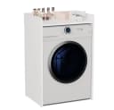MAGOWA Waschmaschinenumbauschrank Weiß Überbauschrank für Waschmaschine Bild 2