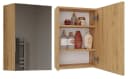 MAGOWA Badezimmerspiegelschrank MAGOR mit Stauraum und Spiegelfront Bild 2