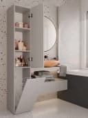 MAGOWA Badezimmerschrank NEL IV Beige Modern & Platzsparend Bild 4