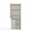 MAGOWA Badezimmerschrank NEL DUO TIP-ON Grifflos Beige Bild 2