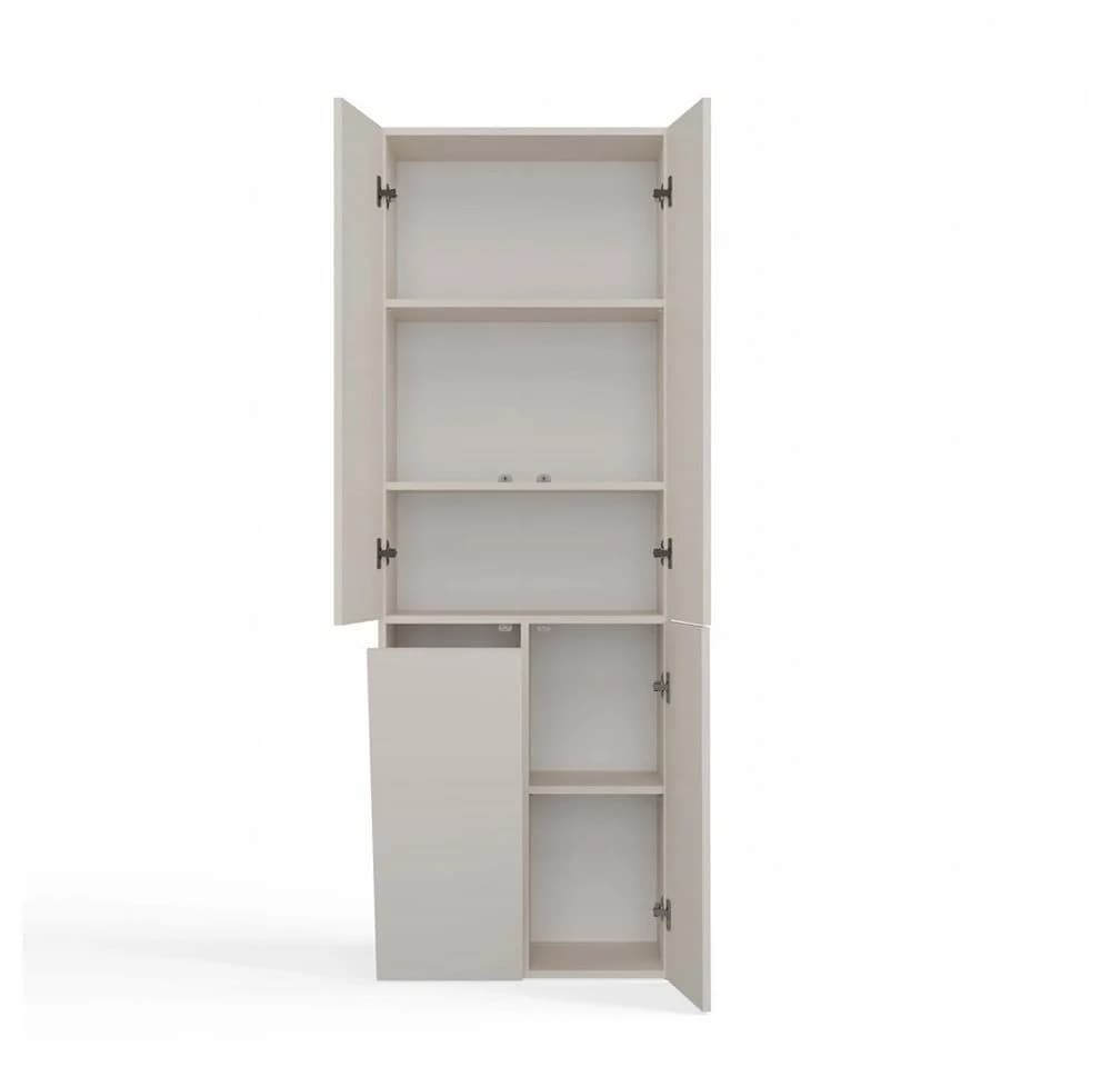 MAGOWA Badezimmerschrank NEL DUO TIP-ON Grifflos Beige - Bild 2