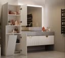 MAGOWA Badkommode Badezimmerschrank Bild 4