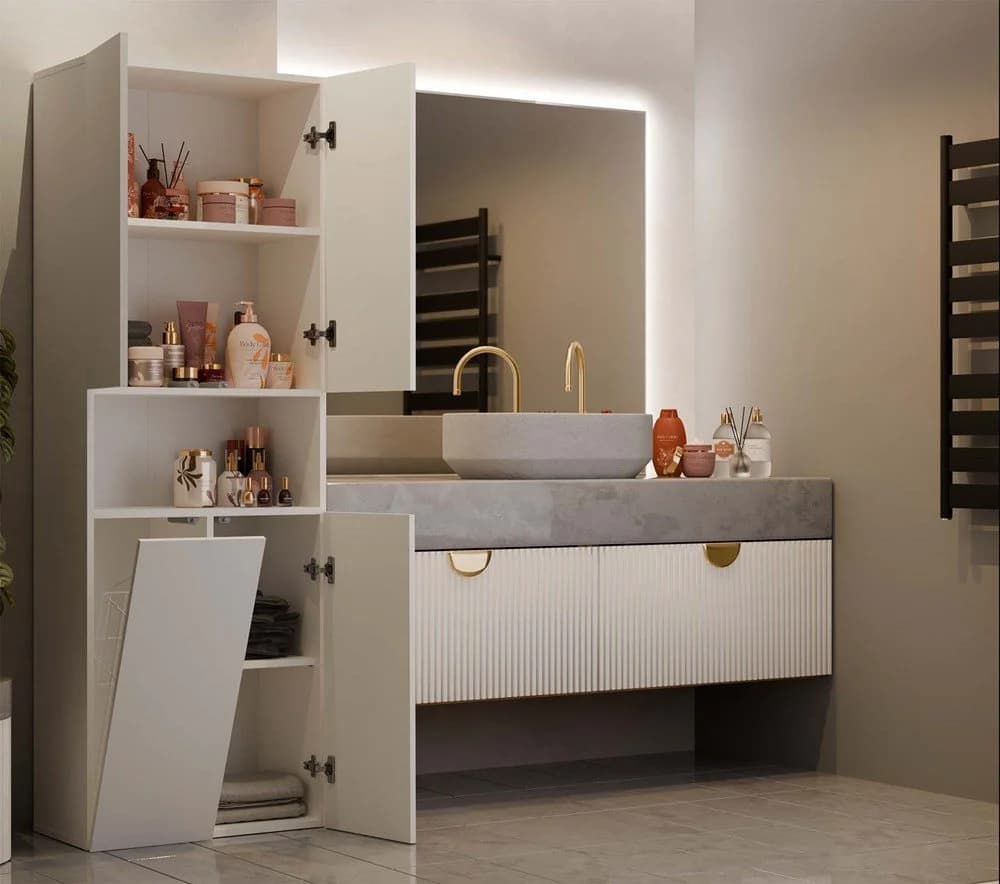 MAGOWA Badkommode Badezimmerschrank - Bild 4