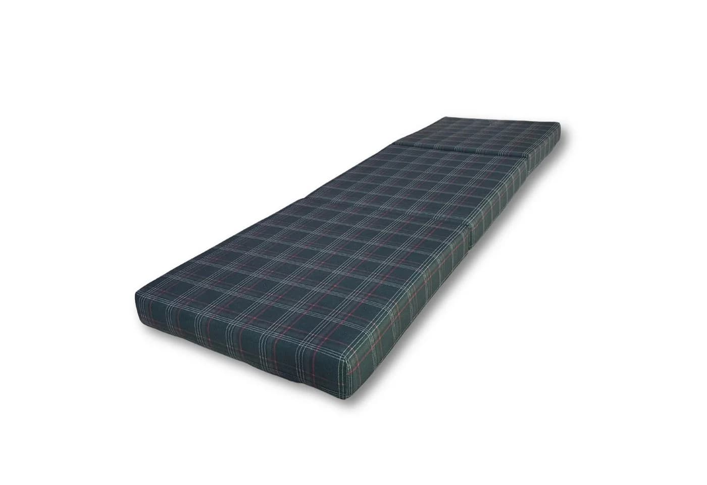FORTISLINE Klappmatratze VW GTI Karomuster Grau/Rot 180x65cm - Bild 3