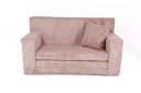 FORTISLINE Kindersofa aus Schaumstoff mit abnehmbarem Bezug Altrosa Bild 2