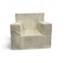 FORTISLINE Kindersessel Rosalia Beige Cord Schaumstoff mit abnehmbarem Bezug Bild 2