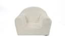 FORTISLINE Kindersessel Mini Teddy-Stoff Beige Abnehmbar Bild 2