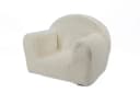 FORTISLINE Kindersessel Mini Teddy-Stoff Beige Abnehmbar Bild 3