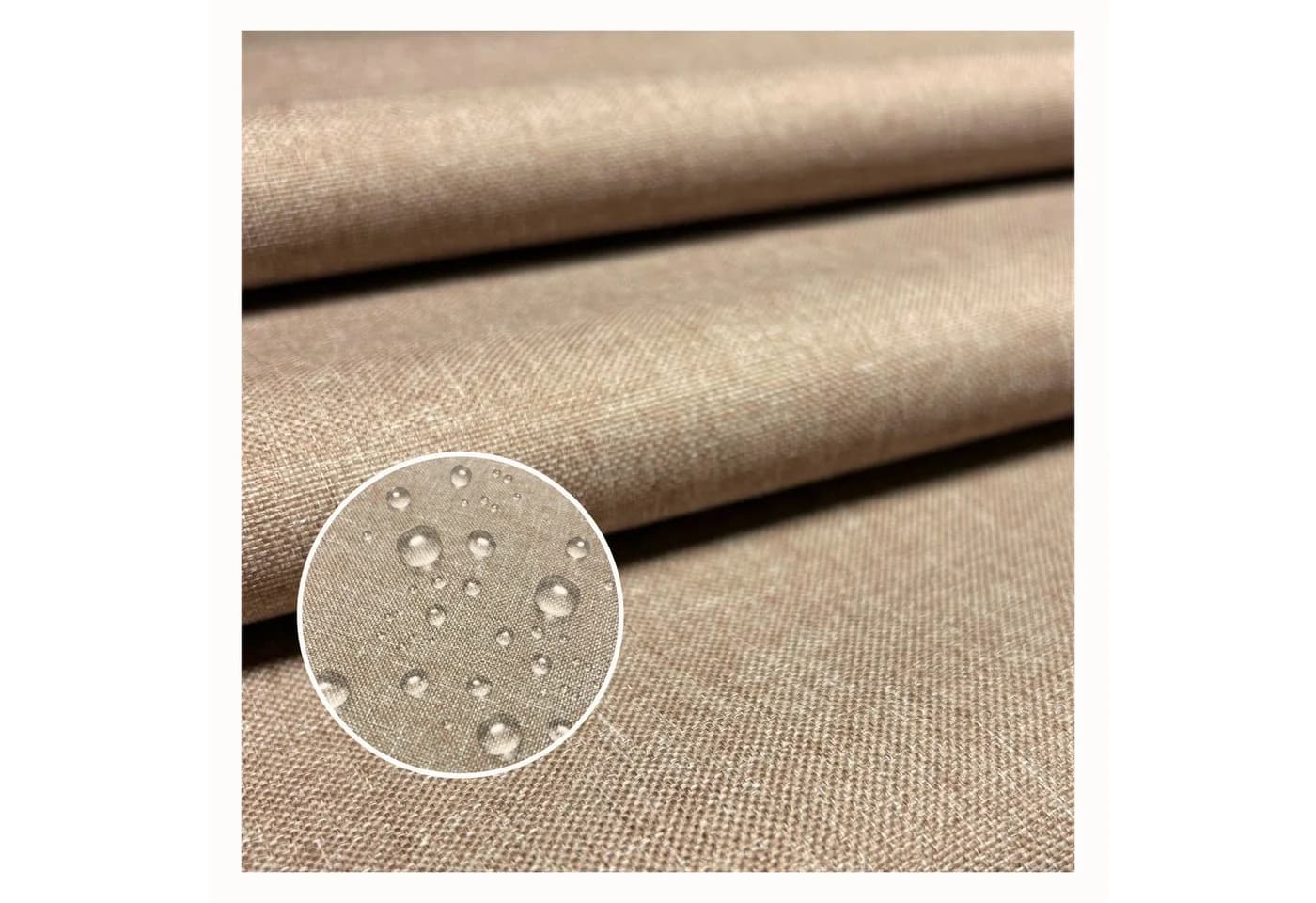 FORTISLINE Klappmatratze mit wasserfestem Bezug Beige 200x70x10 cm - Bild 5