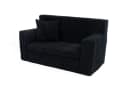 FORTISLINE Kindersofa aus Schaumstoff mit abnehmbarem Bezug Kinderzimmer Schwarz Bild 1