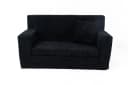 FORTISLINE Kindersofa aus Schaumstoff mit abnehmbarem Bezug Kinderzimmer Schwarz Bild 3