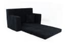 FORTISLINE Kindersofa aus Schaumstoff mit abnehmbarem Bezug Kinderzimmer Schwarz Bild 4