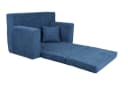 FORTISLINE Kindersofa David Beige/Grau Teddy-Stoff Bild 4