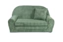 FORTISLINE Kindersofa Mini-Sofa Rosalia Cord Grün Zusammenklappbar Bild 2