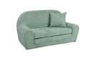 FORTISLINE Kindersofa Mini-Sofa ausklappbar grün Bild 1