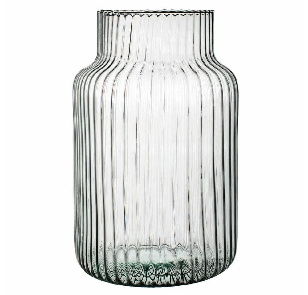 Ecoglassworks Dekovase Gigi gerippt 30 cm - Bild 2