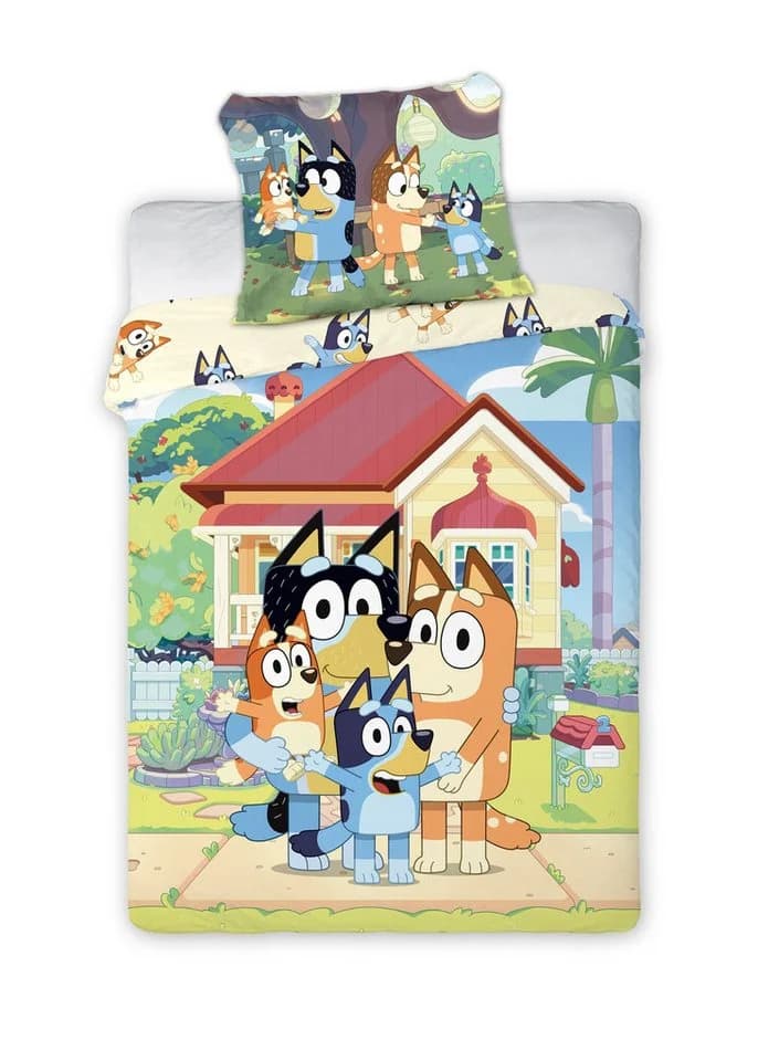 Bluey Babybettwäsche 100x135 cm 100% Baumwolle