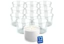 KONZEPT Teelichthalter Glas 150 ml Transparent Set 12 St. Bild 2