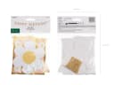 partydeco Happy Birthday Girlande Rosa Gold Gänseblümchen Banner Bild 3