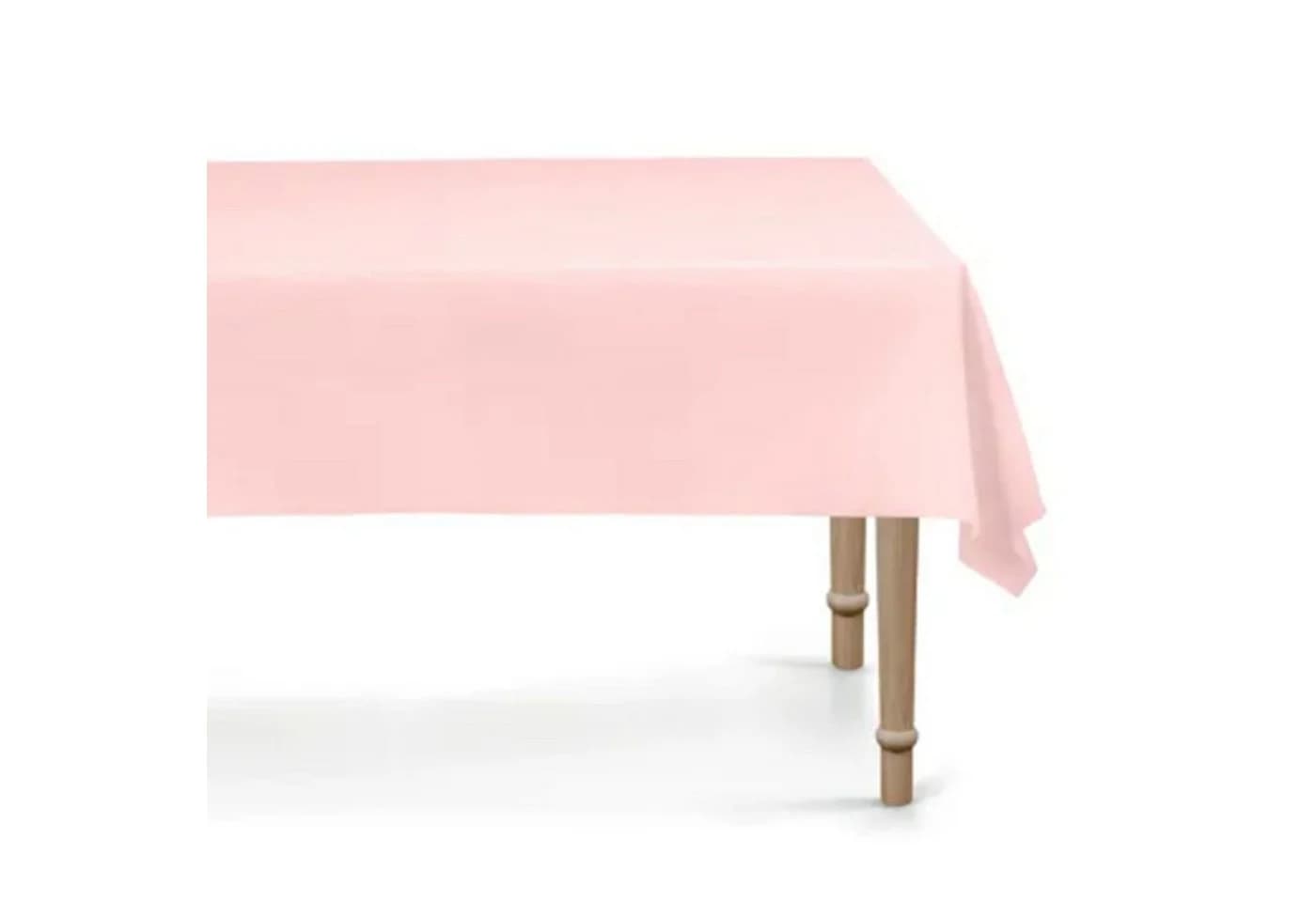 partydeco Tischdecke Rosa PVC 137x183 cm - Bild 2