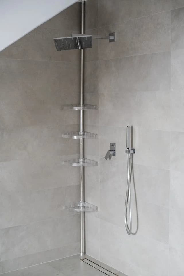 KS Handel 24 Teleskopregal Silber Transparent 4 Ablagen - Bild 2