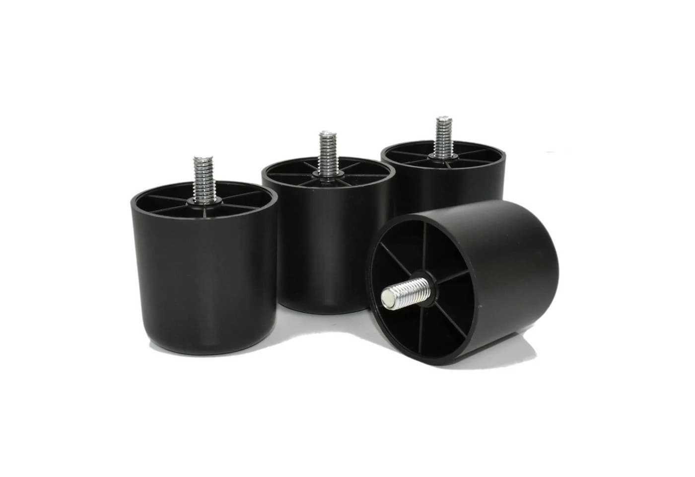 Prima-Online Möbelfuß Kunststoff Schwarz M8x15 - Bild 3