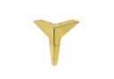 Prima-Online Möbelfuß Gold 135mm V-Form Design SL027 Bild 1