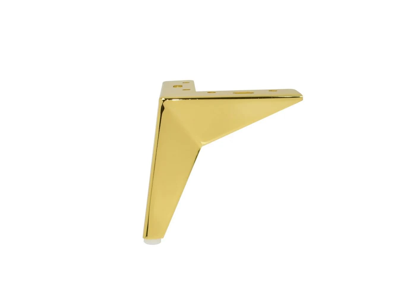 Prima-Online Möbelfuß Gold 135mm V-Form Design SL027 - Bild 2