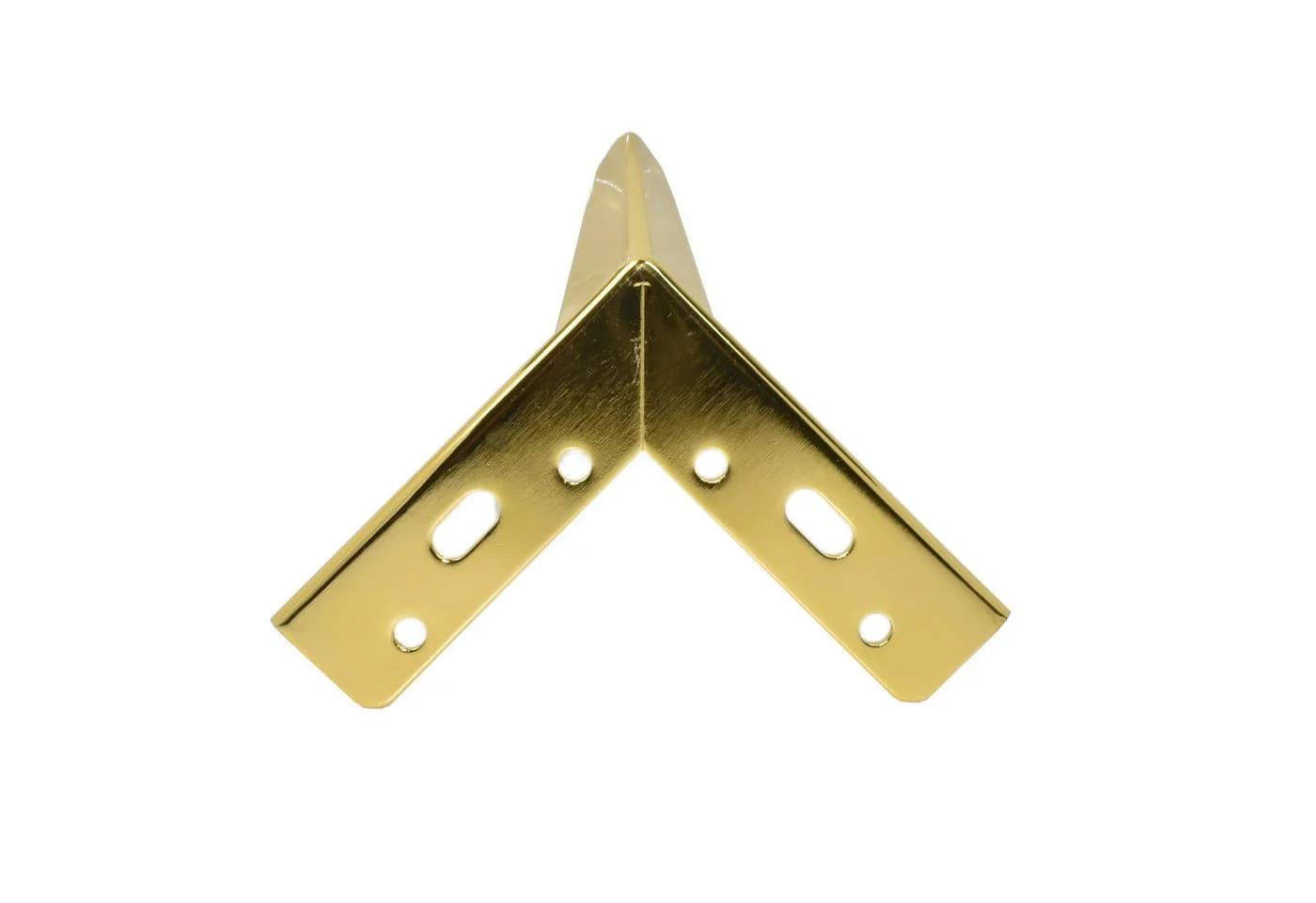 Prima-Online Möbelfuß Gold 135mm V-Form Design SL027 - Bild 4