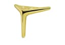 Prima-Online Möbelfuß 4 Stück Möbelfüße DIY Metall Möbelbeine Schrank Sofa Couch Gold Bild 2