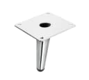 Prima-Online Tischbein 4x Schräg Möbelfüße Chrome Konisch Metall Bild 3