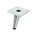 Prima-Online Tischbein 4x Schräg Möbelfüße Chrome Konisch Metall Bild 5