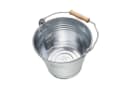 Prima-Online Zinkeimer 5L mit Holzgriff - Verzinkter Metalleimer Bild 3