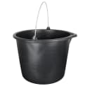 Prima-Online Baueimer mit Ausguss und Innenskala Schwarz PVC Bild 2